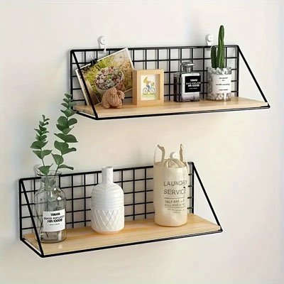 Etagere bois rangement vases plante