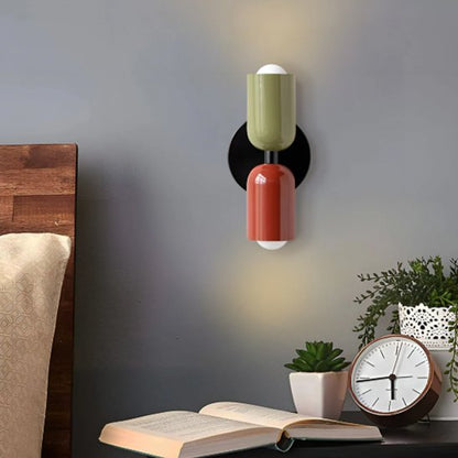 Applique mural chambre vert rouge