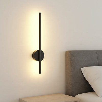 Applique murale pour chambre noire en verticale