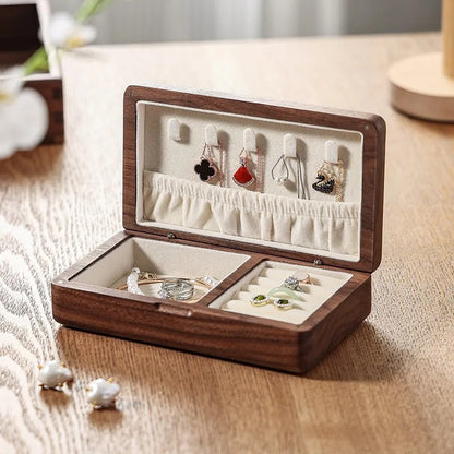 boite a bijoux bois intérieur velouté