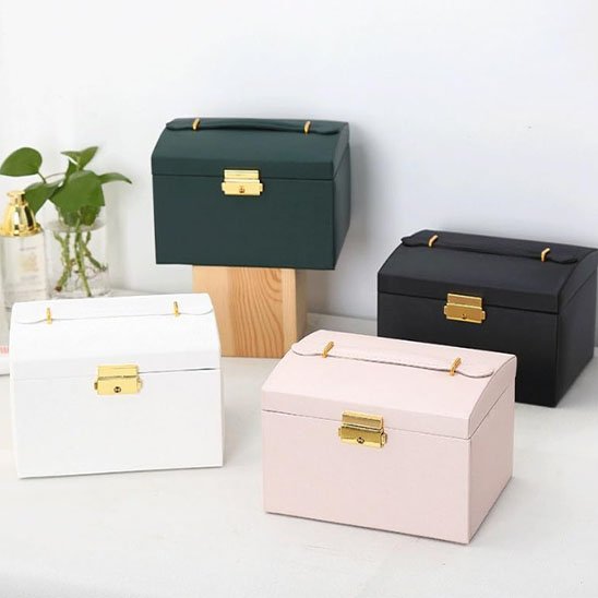boite a bijoux quatre couleurs 