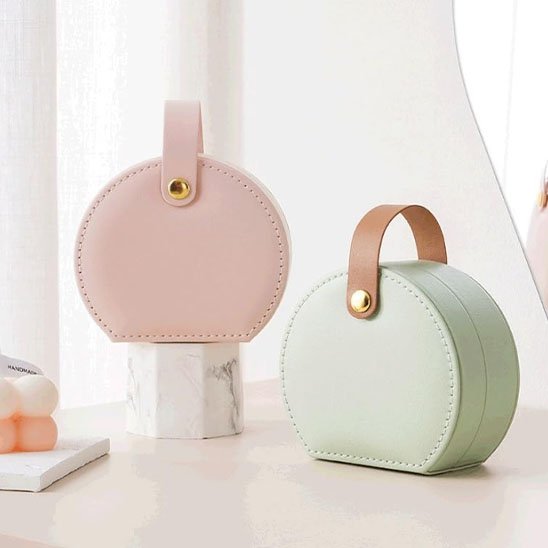 boite a bijoux rose matcha exterieur