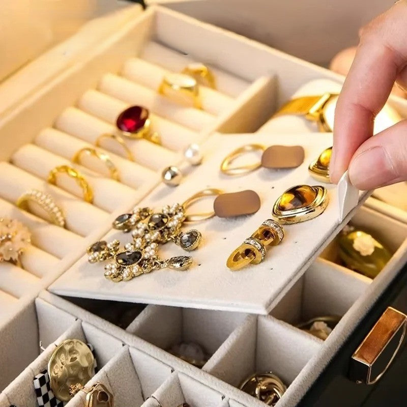 boite a bijoux velours protecteur toucher doux