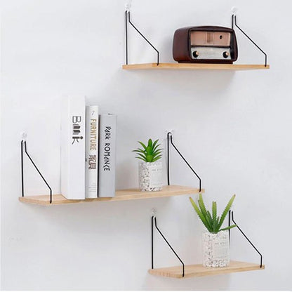 Etagere bois​ trois tailles bien illustrées