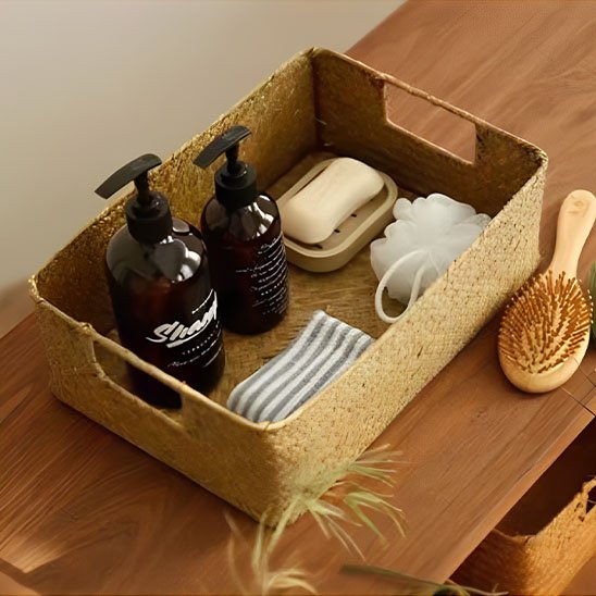 panier de rangement salle de bain