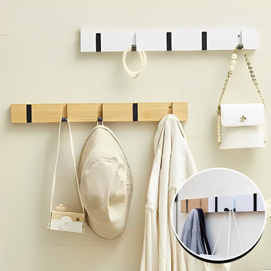 porte manteau bois épuré pratique