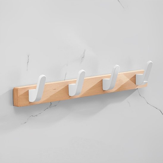 Porte manteau bois simple