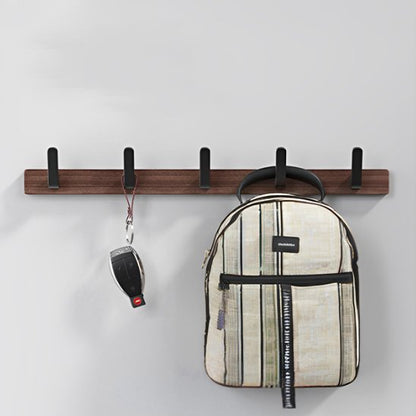 Porte manteau bois variante en noir