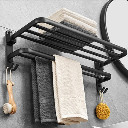 Porte serviette salle de bain rangement complet