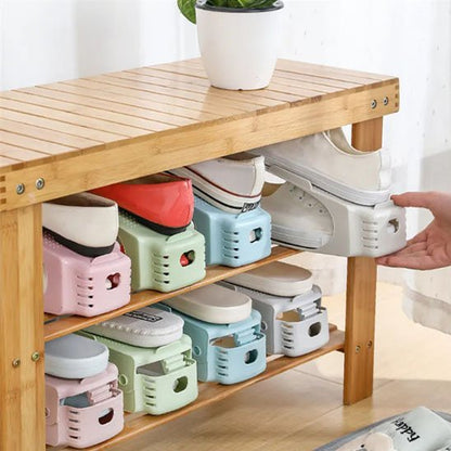Rangement chaussure support empilable