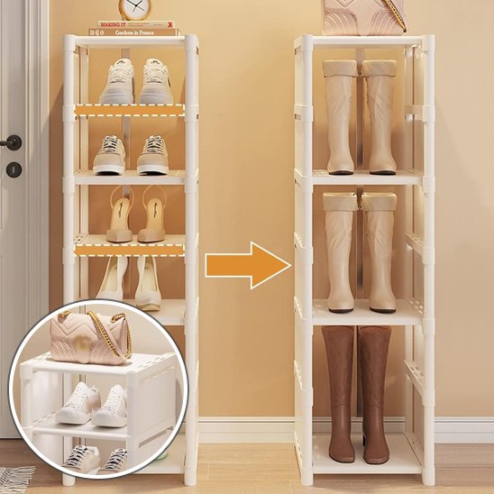 Rangement chaussures modulable six compartiments